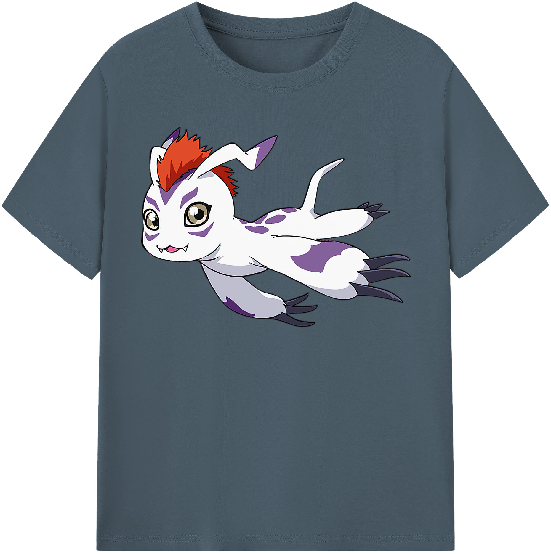 （画像用） Digimon デジタルモンスター/デジモン 綿100％半袖Tシャツ（フロントプリント）